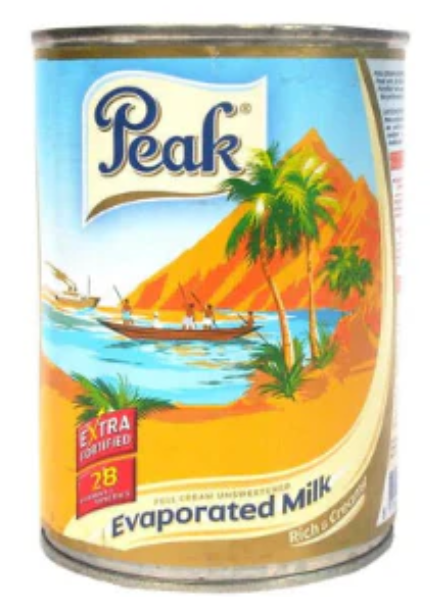 PEAK MILK CAN