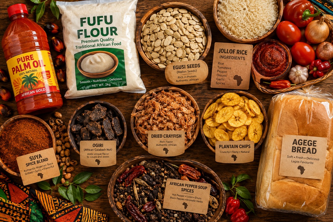 10 Must-Have African Groceries for Your Pantry