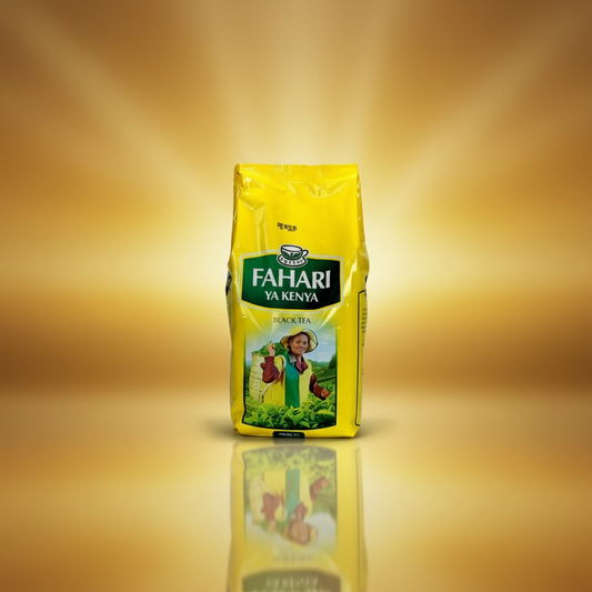 A pack of Kenya Tea Bags displayed against a white background.