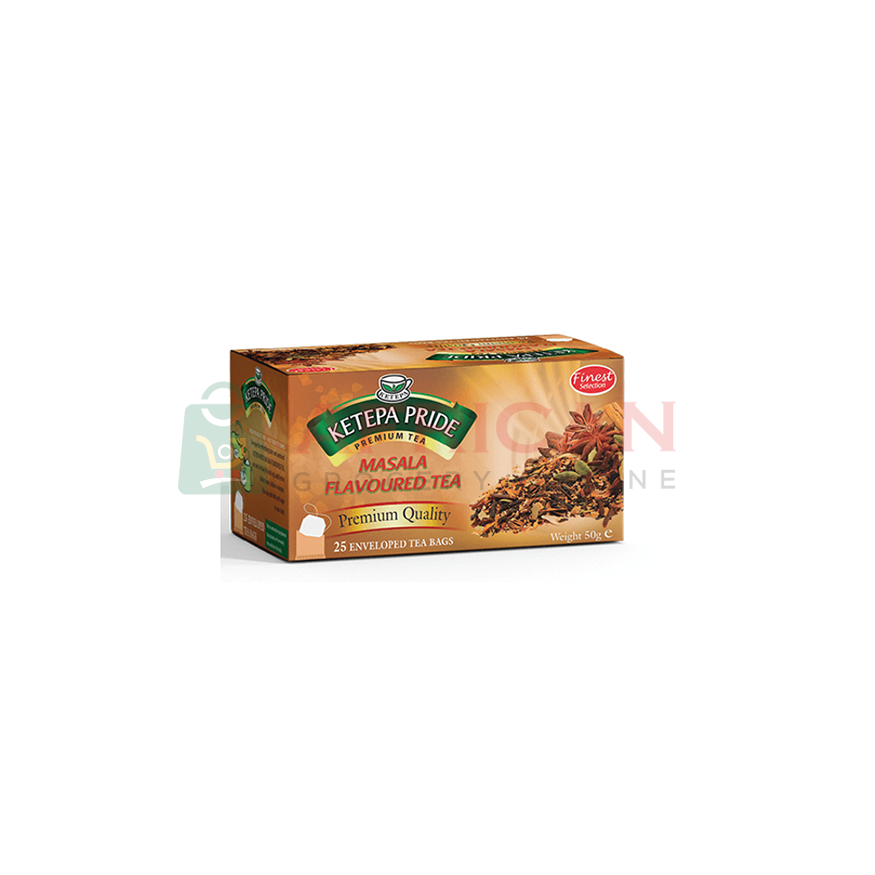 Ketepa Pride Masala Flavored (25 tea bags) 20x25x50g